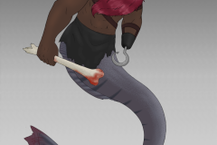 Wolf Fish Barbarian